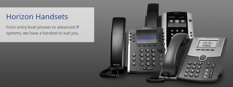 Horizon handsets supplied by Exchange Communications