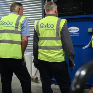 Customer training on Balex 30 with Kenburn