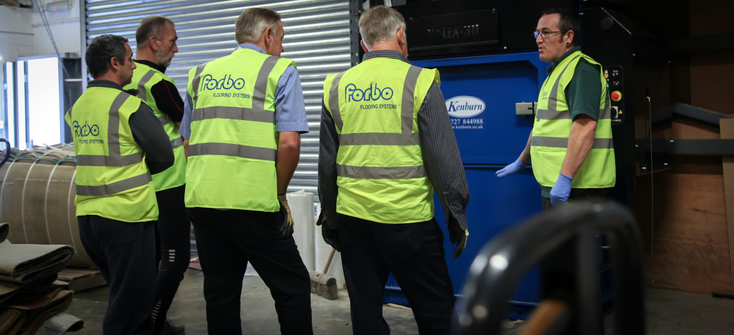 Customer training on Balex 30 with Kenburn