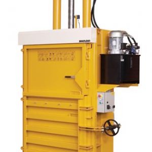 Bramidan B50 Vertical Baler supplied by Kenburn