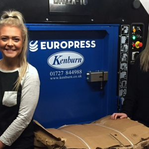 Europress waste baler