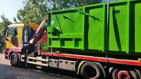 Avermann 20P portable compactor refurbished at Kenburn