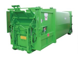 Avermann-20P-Portable-Compactor-with-bin-lift