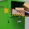 Compact general business waste with Bergmann roto compactor at A G Parfett - Kenburn