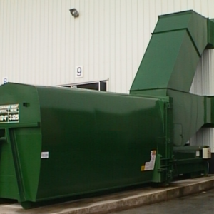 Kenburn Select KS300 Static compactor- through the wall 2 level hopper