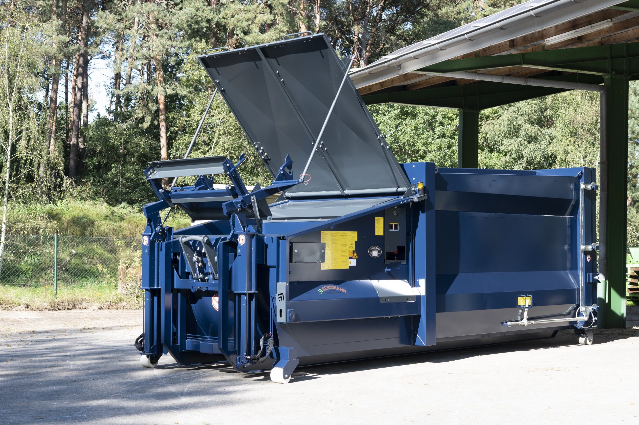 Bergmann APB 1620 Waste Compactor Kenburn Waste Management