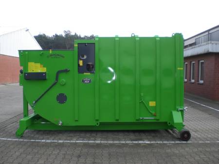 Bergmann MPB 405 Hook Lift Portable Compactor side view