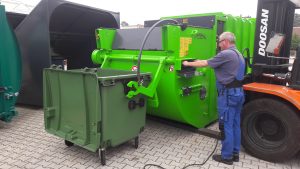 Bergmann MPB 405 SN10 with bin lift
