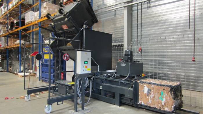 HC40 with bin lift - Kenburn