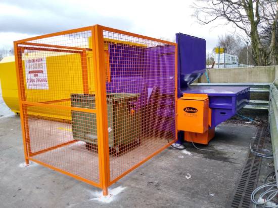 Kenburn Select KS250 Static Compactor being installed