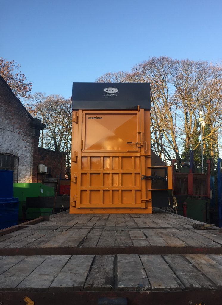 bramidan refurb waste baler