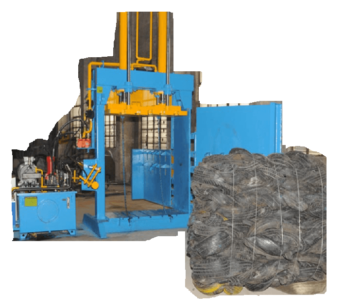 Kenburn Select TB70 Tyre Baler with bale