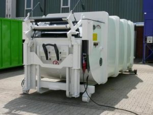 Bergmann 907 SN20-compactor with bin lift