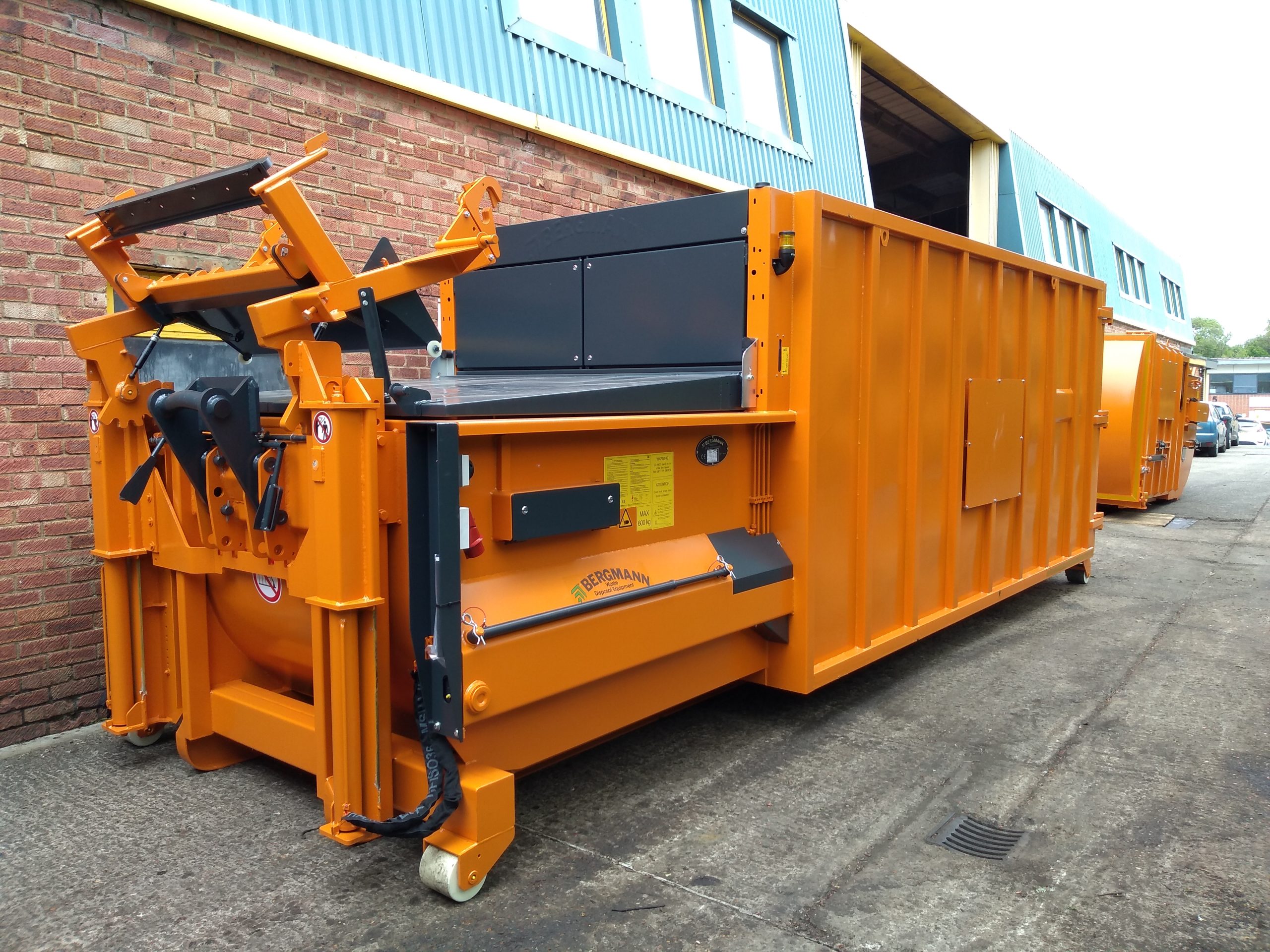 Bergmann APB 607 Waste Compactor AA199 | Kenburn Waste Management
