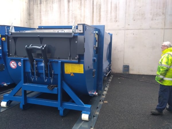 Bergmann MPB 414 wet waste Compactor